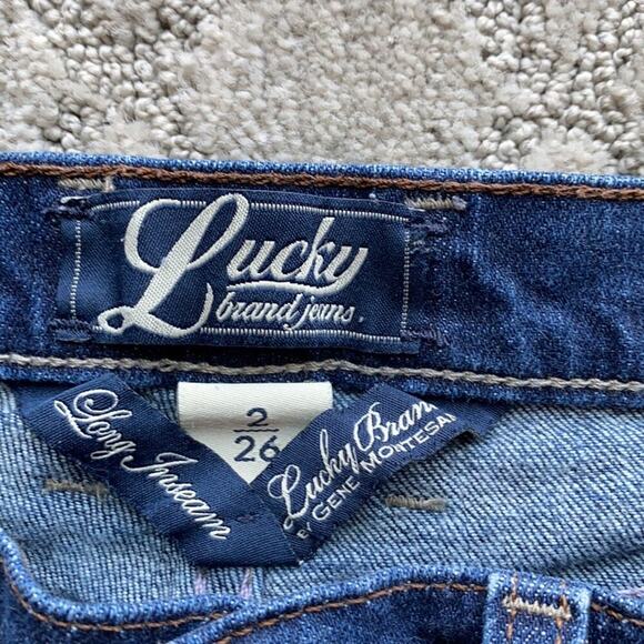 Lucky Brand stark sweet n low jean shorts coastal beach summer - Picture 2 of 4